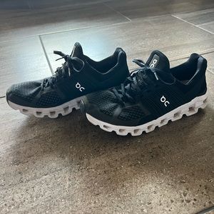 On cloudswift running shoes black 9.5